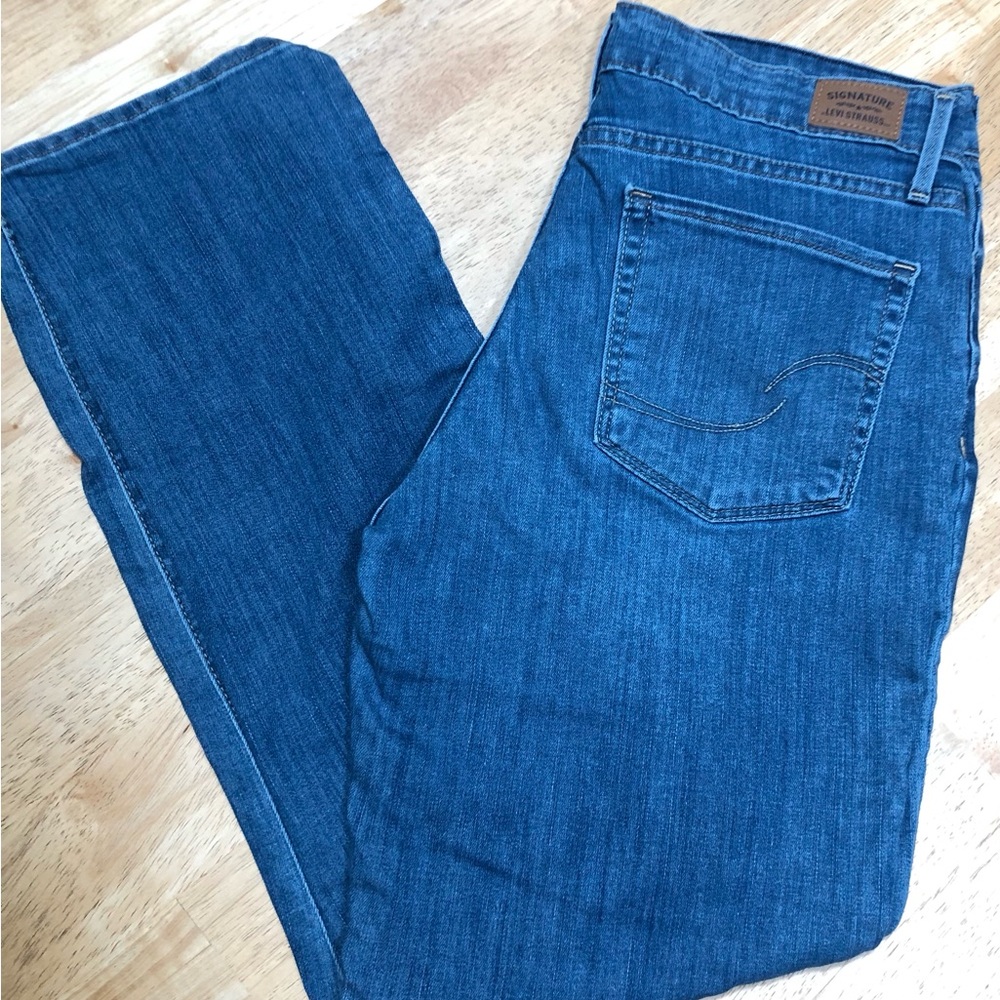 Levi's Blue Straight Jeans Classic Style